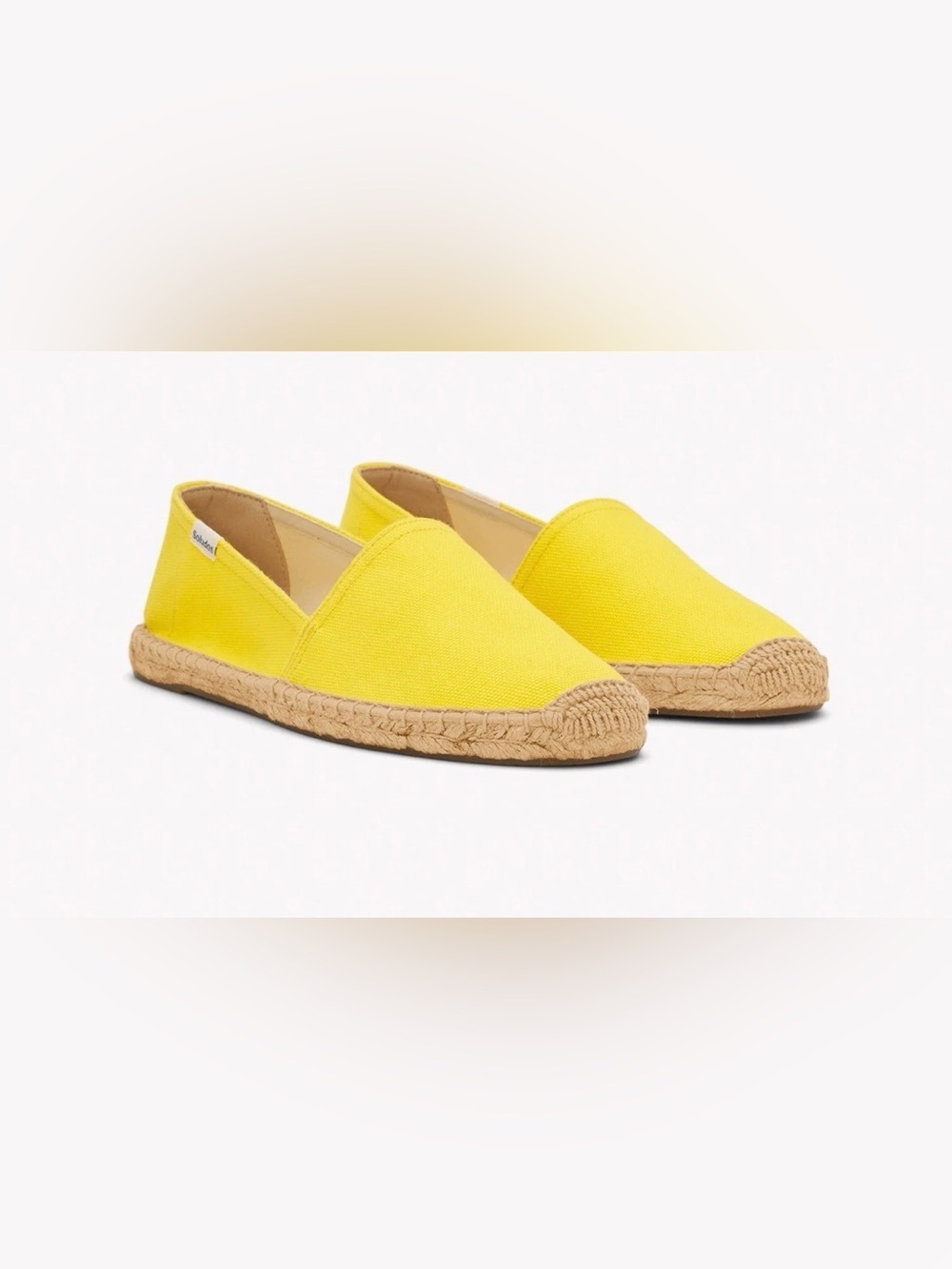 Soludos Women's Dali Original Espadrille | Sol Yellow 7-7.5